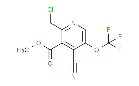 AM174311 | 1804300-62-6 | Methyl 2-(chloromethyl)-4-cyano-5-(trifluoromethoxy)pyridine-3-carboxylate