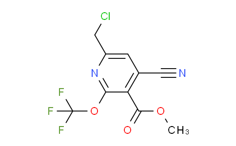 AM174312 | 1804303-04-5 | Methyl 6-(chloromethyl)-4-cyano-2-(trifluoromethoxy)pyridine-3-carboxylate