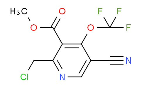 AM174314 | 1806115-48-9 | Methyl 2-(chloromethyl)-5-cyano-4-(trifluoromethoxy)pyridine-3-carboxylate