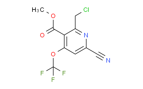 AM174316 | 1804303-06-7 | Methyl 2-(chloromethyl)-6-cyano-4-(trifluoromethoxy)pyridine-3-carboxylate