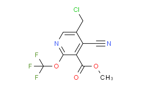 AM174327 | 1806076-04-9 | Methyl 5-(chloromethyl)-4-cyano-2-(trifluoromethoxy)pyridine-3-carboxylate