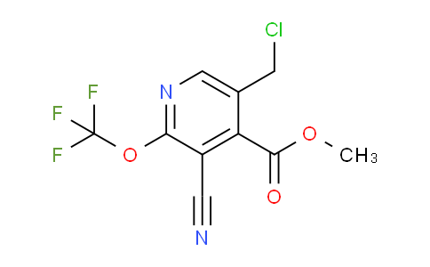 AM174329 | 1804655-85-3 | Methyl 5-(chloromethyl)-3-cyano-2-(trifluoromethoxy)pyridine-4-carboxylate
