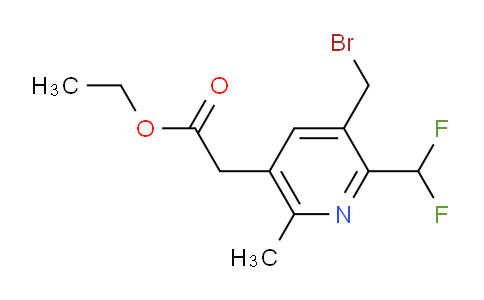 AM17433 | 1361698-81-8 | Ethyl 3-(bromomethyl)-2-(difluoromethyl)-6-methylpyridine-5-acetate