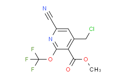 AM174333 | 1804344-81-7 | Methyl 4-(chloromethyl)-6-cyano-2-(trifluoromethoxy)pyridine-3-carboxylate