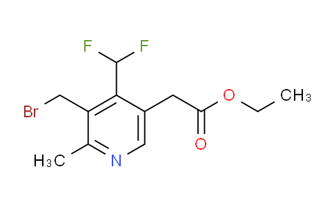 AM17434 | 1361816-09-2 | Ethyl 3-(bromomethyl)-4-(difluoromethyl)-2-methylpyridine-5-acetate