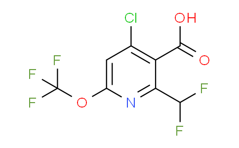AM174354 | 1803700-03-9 | 4-Chloro-2-(difluoromethyl)-6-(trifluoromethoxy)pyridine-3-carboxylic acid