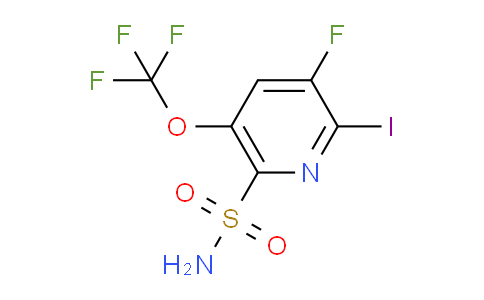 AM174356 | 1806260-47-8 | 3-Fluoro-2-iodo-5-(trifluoromethoxy)pyridine-6-sulfonamide