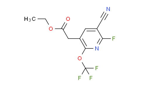 AM174357 | 1806208-61-6 | Ethyl 3-cyano-2-fluoro-6-(trifluoromethoxy)pyridine-5-acetate