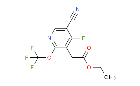 AM174358 | 1804329-76-7 | Ethyl 5-cyano-4-fluoro-2-(trifluoromethoxy)pyridine-3-acetate