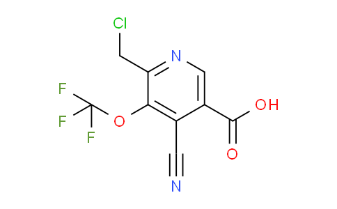 AM174359 | 1803928-26-8 | 2-(Chloromethyl)-4-cyano-3-(trifluoromethoxy)pyridine-5-carboxylic acid