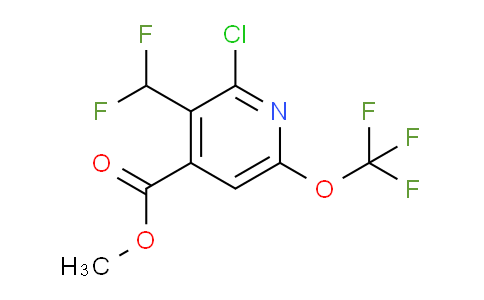 AM174364 | 1803700-04-0 | Methyl 2-chloro-3-(difluoromethyl)-6-(trifluoromethoxy)pyridine-4-carboxylate