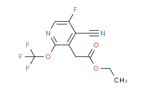 AM174368 | 1804329-85-8 | Ethyl 4-cyano-5-fluoro-2-(trifluoromethoxy)pyridine-3-acetate