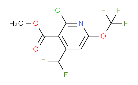 AM174369 | 1803700-06-2 | Methyl 2-chloro-4-(difluoromethyl)-6-(trifluoromethoxy)pyridine-3-carboxylate