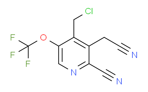 AM174371 | 1803660-76-5 | 4-(Chloromethyl)-2-cyano-5-(trifluoromethoxy)pyridine-3-acetonitrile