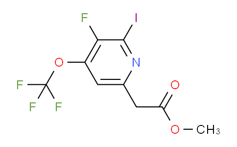 AM174374 | 1804309-54-3 | Methyl 3-fluoro-2-iodo-4-(trifluoromethoxy)pyridine-6-acetate