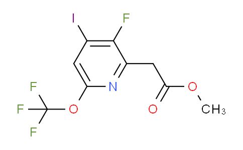 AM174380 | 1804784-34-6 | Methyl 3-fluoro-4-iodo-6-(trifluoromethoxy)pyridine-2-acetate