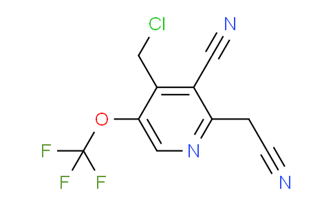 AM174381 | 1806074-24-7 | 4-(Chloromethyl)-3-cyano-5-(trifluoromethoxy)pyridine-2-acetonitrile