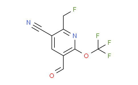 AM174382 | 1803664-58-5 | 3-Cyano-2-(fluoromethyl)-6-(trifluoromethoxy)pyridine-5-carboxaldehyde