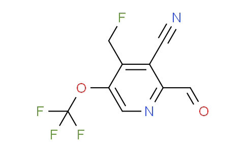 AM174383 | 1805928-19-1 | 3-Cyano-4-(fluoromethyl)-5-(trifluoromethoxy)pyridine-2-carboxaldehyde