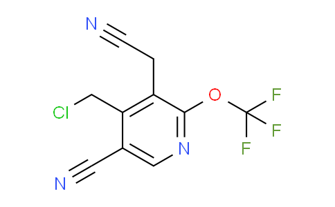 AM174384 | 1803660-92-5 | 4-(Chloromethyl)-5-cyano-2-(trifluoromethoxy)pyridine-3-acetonitrile