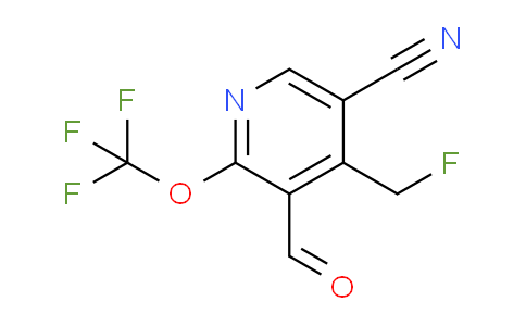 AM174385 | 1804620-46-9 | 5-Cyano-4-(fluoromethyl)-2-(trifluoromethoxy)pyridine-3-carboxaldehyde