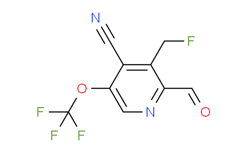 AM174394 | 1803957-69-8 | 4-Cyano-3-(fluoromethyl)-5-(trifluoromethoxy)pyridine-2-carboxaldehyde