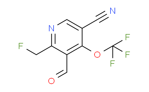 AM174399 | 1804303-89-6 | 5-Cyano-2-(fluoromethyl)-4-(trifluoromethoxy)pyridine-3-carboxaldehyde