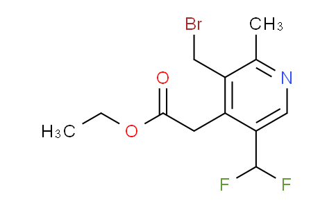 AM17440 | 1361499-50-4 | Ethyl 3-(bromomethyl)-5-(difluoromethyl)-2-methylpyridine-4-acetate