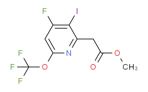 AM174401 | 1804784-84-6 | Methyl 4-fluoro-3-iodo-6-(trifluoromethoxy)pyridine-2-acetate