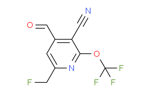 AM174402 | 1803664-72-3 | 3-Cyano-6-(fluoromethyl)-2-(trifluoromethoxy)pyridine-4-carboxaldehyde