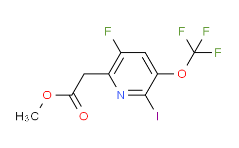 AM174403 | 1804741-42-1 | Methyl 5-fluoro-2-iodo-3-(trifluoromethoxy)pyridine-6-acetate