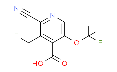 AM174404 | 1804308-63-1 | 2-Cyano-3-(fluoromethyl)-5-(trifluoromethoxy)pyridine-4-carboxylic acid