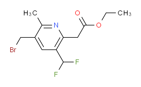 AM17441 | 1361770-53-7 | Ethyl 3-(bromomethyl)-5-(difluoromethyl)-2-methylpyridine-6-acetate