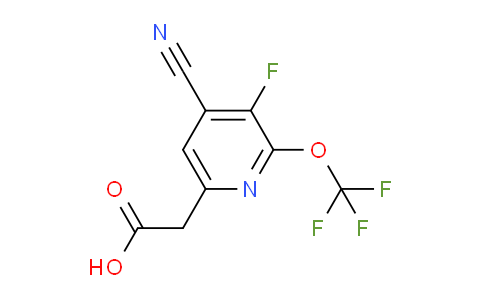 AM174412 | 1805931-70-7 | 4-Cyano-3-fluoro-2-(trifluoromethoxy)pyridine-6-acetic acid