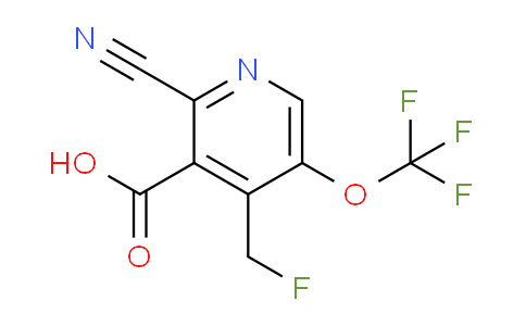 AM174413 | 1806113-04-1 | 2-Cyano-4-(fluoromethyl)-5-(trifluoromethoxy)pyridine-3-carboxylic acid