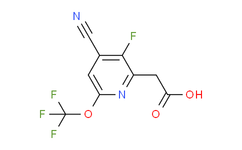 AM174414 | 1806207-62-4 | 4-Cyano-3-fluoro-6-(trifluoromethoxy)pyridine-2-acetic acid