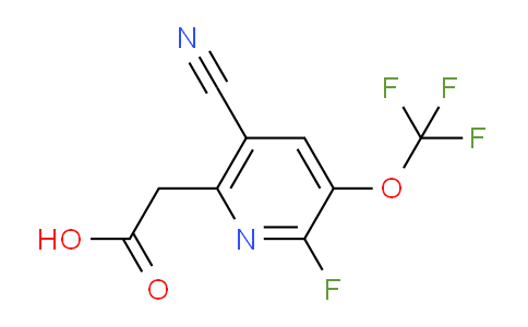 AM174419 | 1806217-86-6 | 5-Cyano-2-fluoro-3-(trifluoromethoxy)pyridine-6-acetic acid