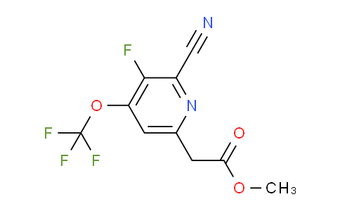AM174422 | 1806207-73-7 | Methyl 2-cyano-3-fluoro-4-(trifluoromethoxy)pyridine-6-acetate