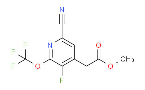 AM174430 | 1803649-20-8 | Methyl 6-cyano-3-fluoro-2-(trifluoromethoxy)pyridine-4-acetate