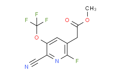 AM174432 | 1806027-64-4 | Methyl 2-cyano-6-fluoro-3-(trifluoromethoxy)pyridine-5-acetate