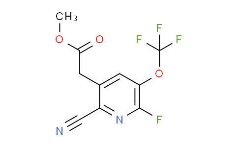 AM174434 | 1806207-97-5 | Methyl 2-cyano-6-fluoro-5-(trifluoromethoxy)pyridine-3-acetate