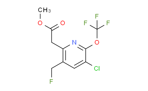 AM174435 | 1803964-64-8 | Methyl 3-chloro-5-(fluoromethyl)-2-(trifluoromethoxy)pyridine-6-acetate