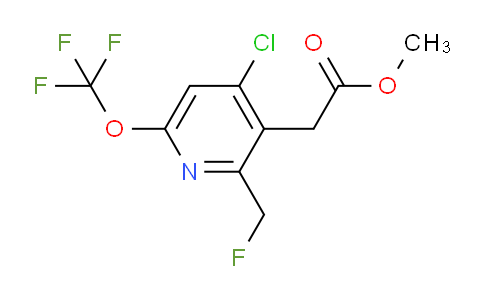 AM174438 | 1806201-96-6 | Methyl 4-chloro-2-(fluoromethyl)-6-(trifluoromethoxy)pyridine-3-acetate