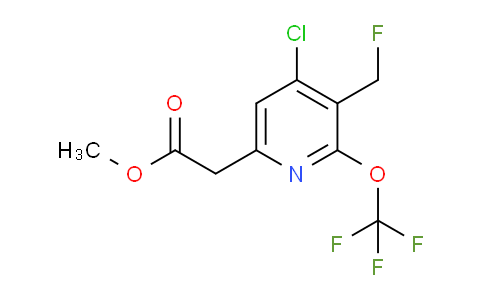 AM174439 | 1804667-80-8 | Methyl 4-chloro-3-(fluoromethyl)-2-(trifluoromethoxy)pyridine-6-acetate
