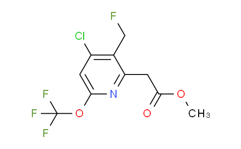AM174442 | 1804792-15-1 | Methyl 4-chloro-3-(fluoromethyl)-6-(trifluoromethoxy)pyridine-2-acetate