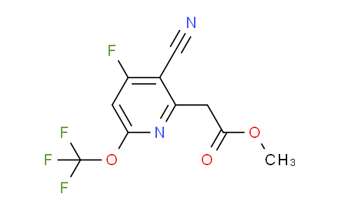 AM174446 | 1806245-29-3 | Methyl 3-cyano-4-fluoro-6-(trifluoromethoxy)pyridine-2-acetate