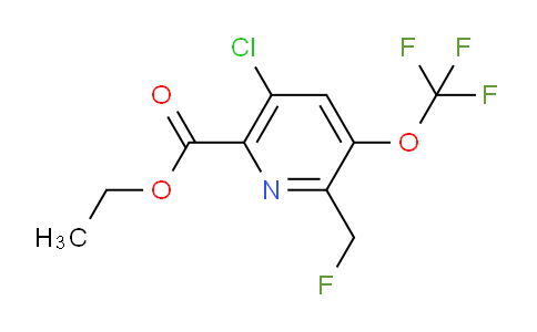AM174453 | 1805939-98-3 | Ethyl 5-chloro-2-(fluoromethyl)-3-(trifluoromethoxy)pyridine-6-carboxylate