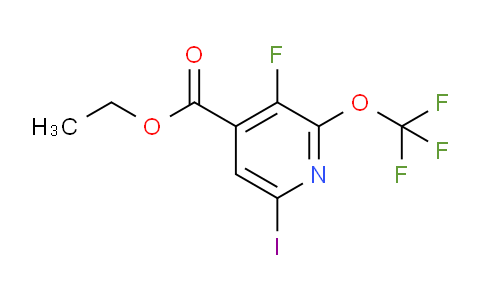 AM174462 | 1806145-33-4 | Ethyl 3-fluoro-6-iodo-2-(trifluoromethoxy)pyridine-4-carboxylate