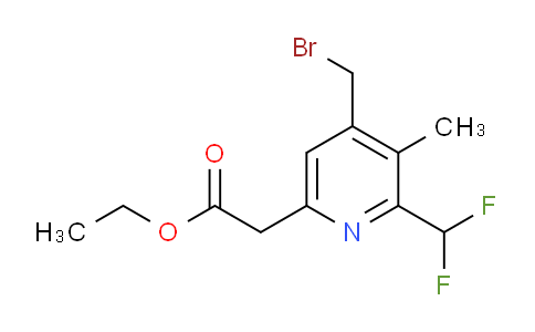 AM17447 | 1361900-23-3 | Ethyl 4-(bromomethyl)-2-(difluoromethyl)-3-methylpyridine-6-acetate