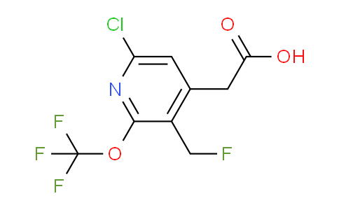AM174472 | 1804620-51-6 | 6-Chloro-3-(fluoromethyl)-2-(trifluoromethoxy)pyridine-4-acetic acid